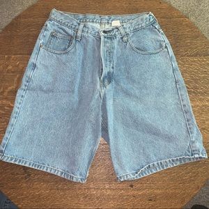 BRITANIA VTG 90’s denim button fly shorts (D5)